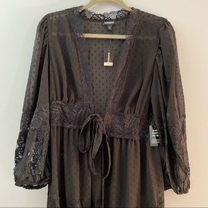 Gorgeous Lace Robe / Coverup from Express - NWT
